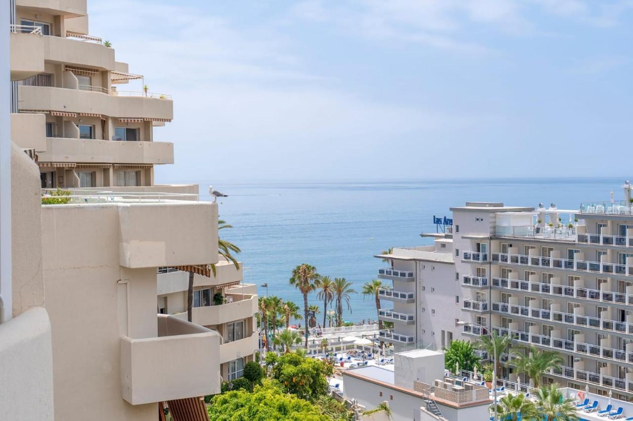 בנאלמדנה El Estudio De La Playa Benalbeach New 1Bd, Piscinas, Playa Y Vistas Al Mar Ref504 מראה חיצוני תמונה
